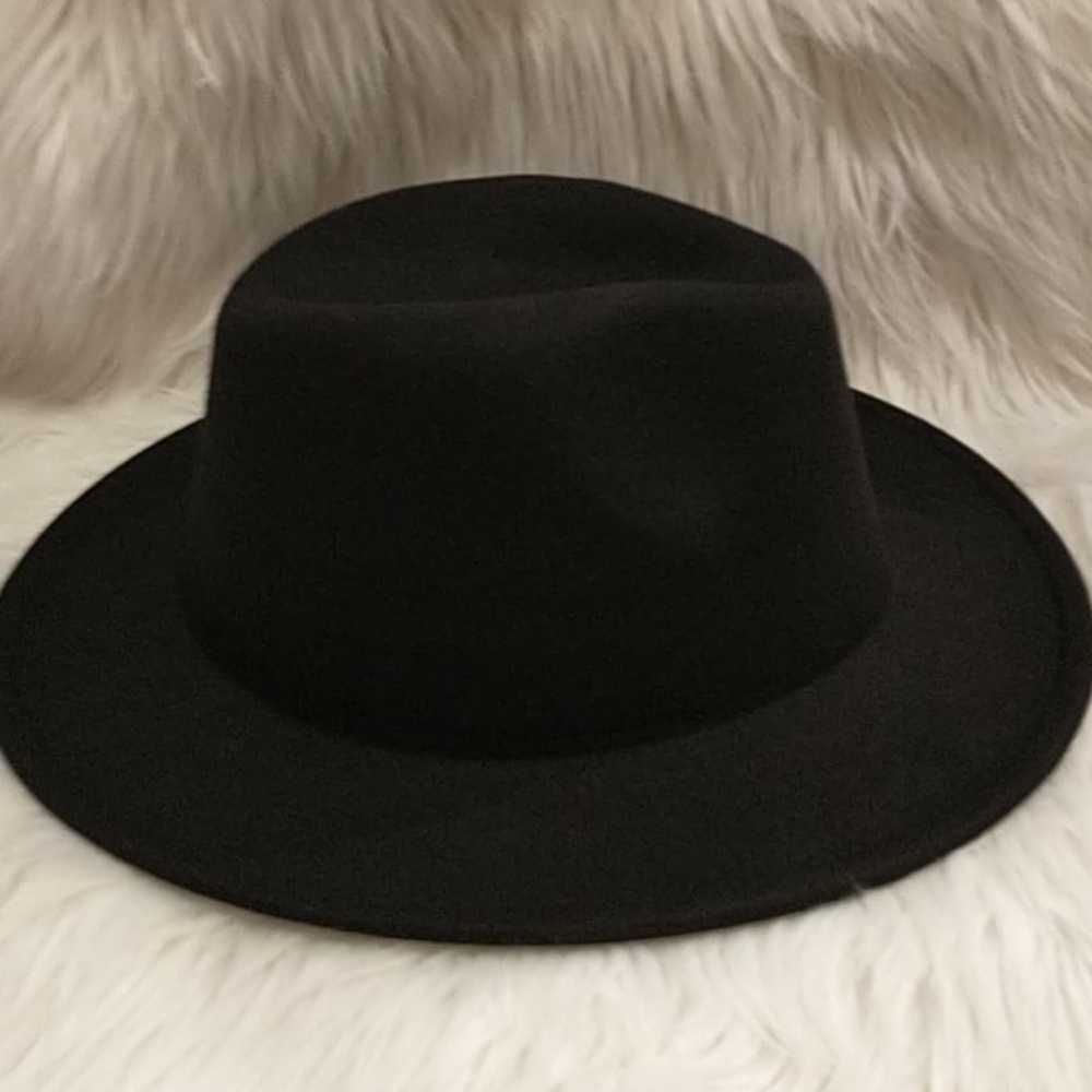 Fedora black / mustard